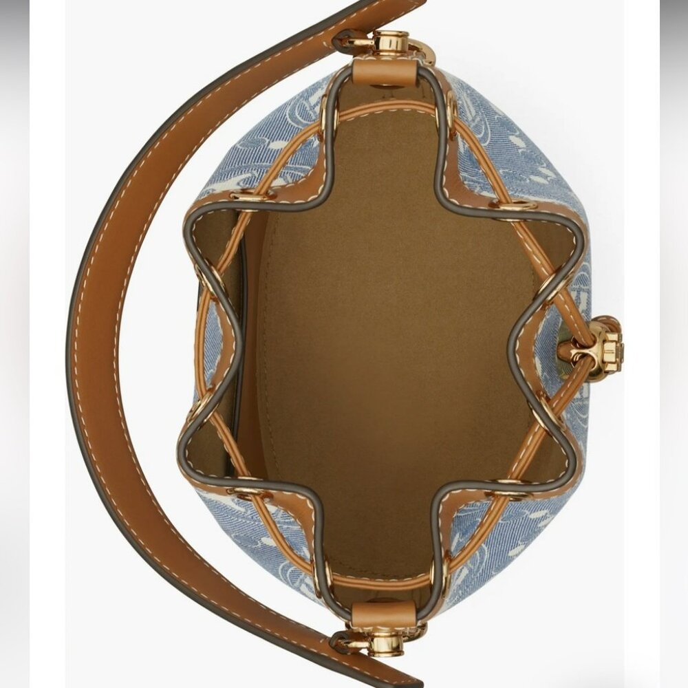 🔥NeW! Tory Burch T Monogram Bucket Bag - Picture 4 of 12